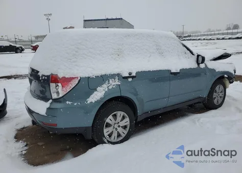 2009 Subaru Forester 2.5X from USA, damaged, VIN JF2SH616X9H796666